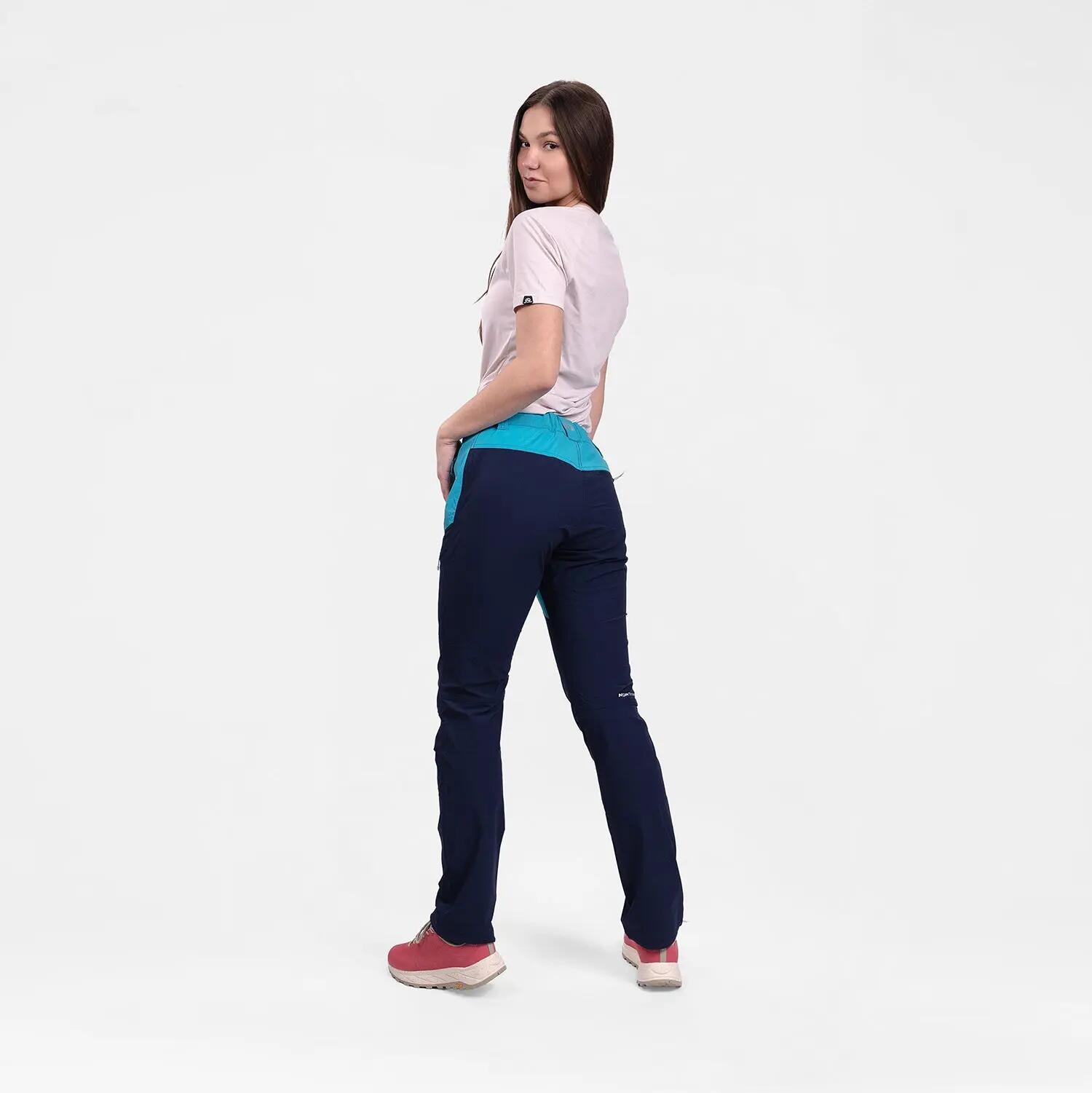 Dámské turistické kalhoty 4-way stretch PLARET1 4/5