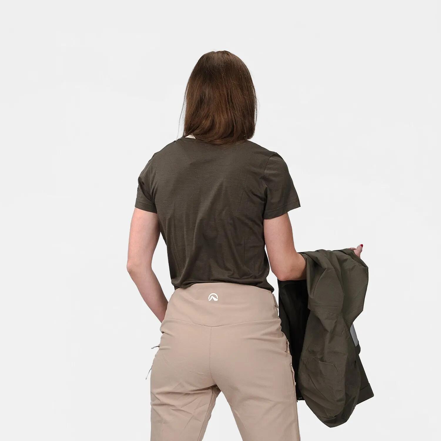 Dámské outdoorové tričko merino s termoregulační funkcí ILANA 5/5