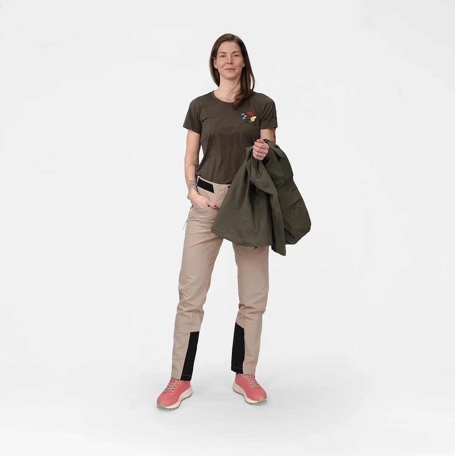 Dámské outdoorové tričko merino s termoregulační funkcí ILANA 2/5