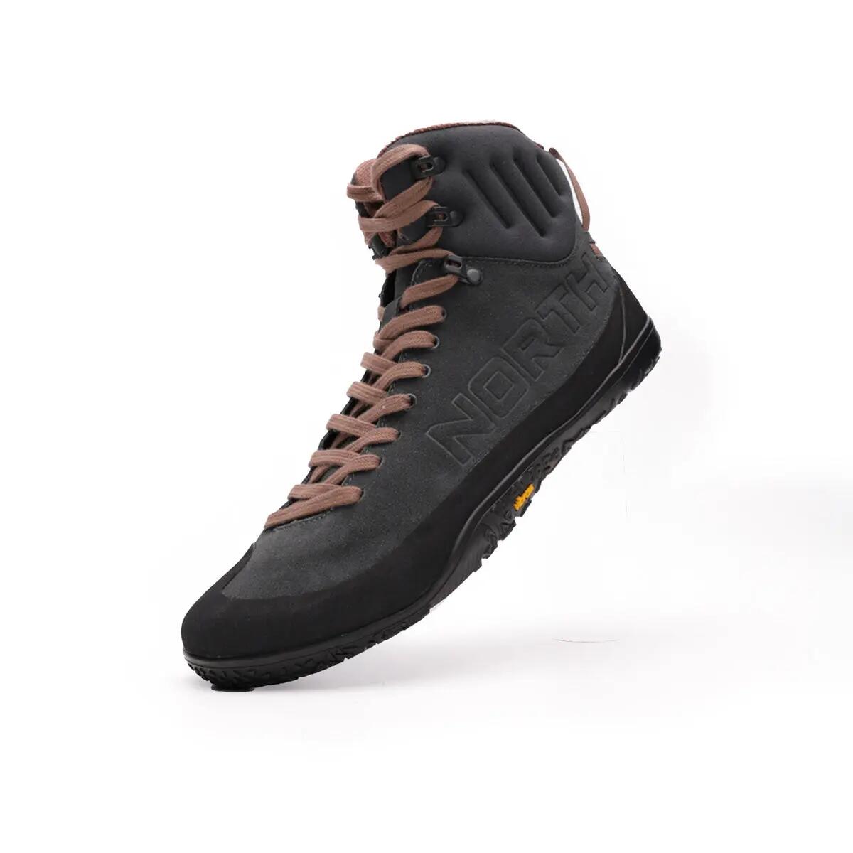 Pánské barefoot kotníkové turistické boty PABIL s podrážkou Vibram® XS Trek Evo 2/5