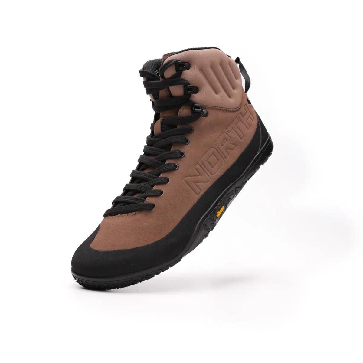 Pánské barefoot kotníkové turistické boty PABIL s podrážkou Vibram® XS Trek Evo 2/5