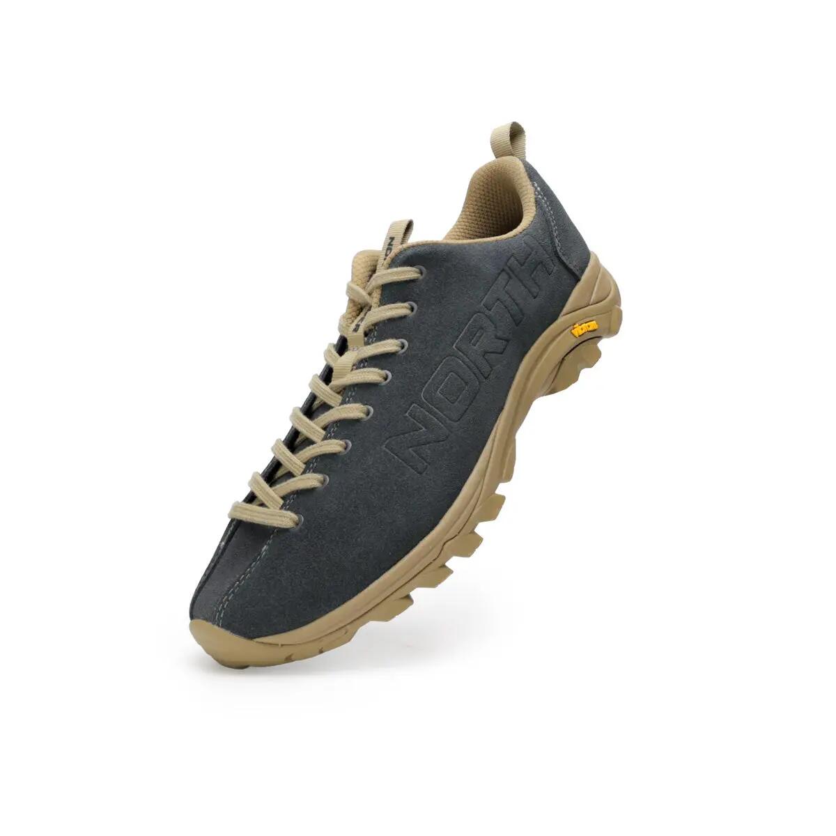 Pánská lehká obuv Hiking kožená obuv nízkého střihu Vibram® TRANGO 2/5