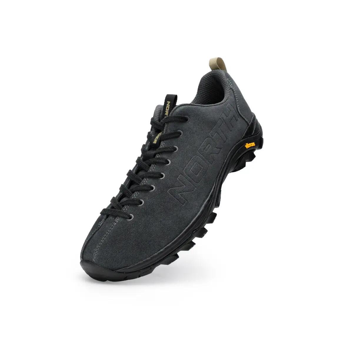 Pánská lehká obuv Hiking kožená obuv nízkého střihu Vibram® TRANGO 2/5