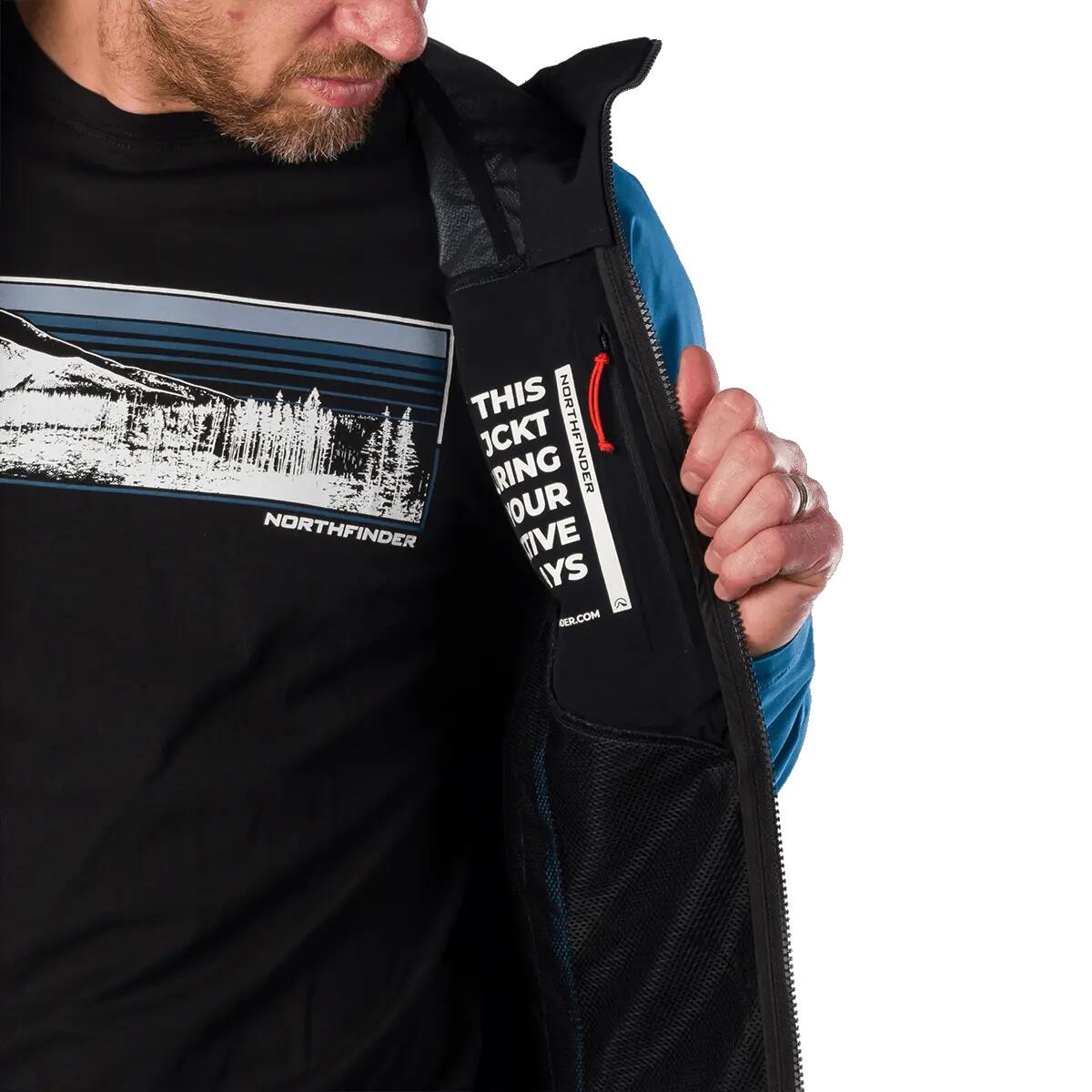 Pánská lehká turistická bunda AMBROSE 12/12