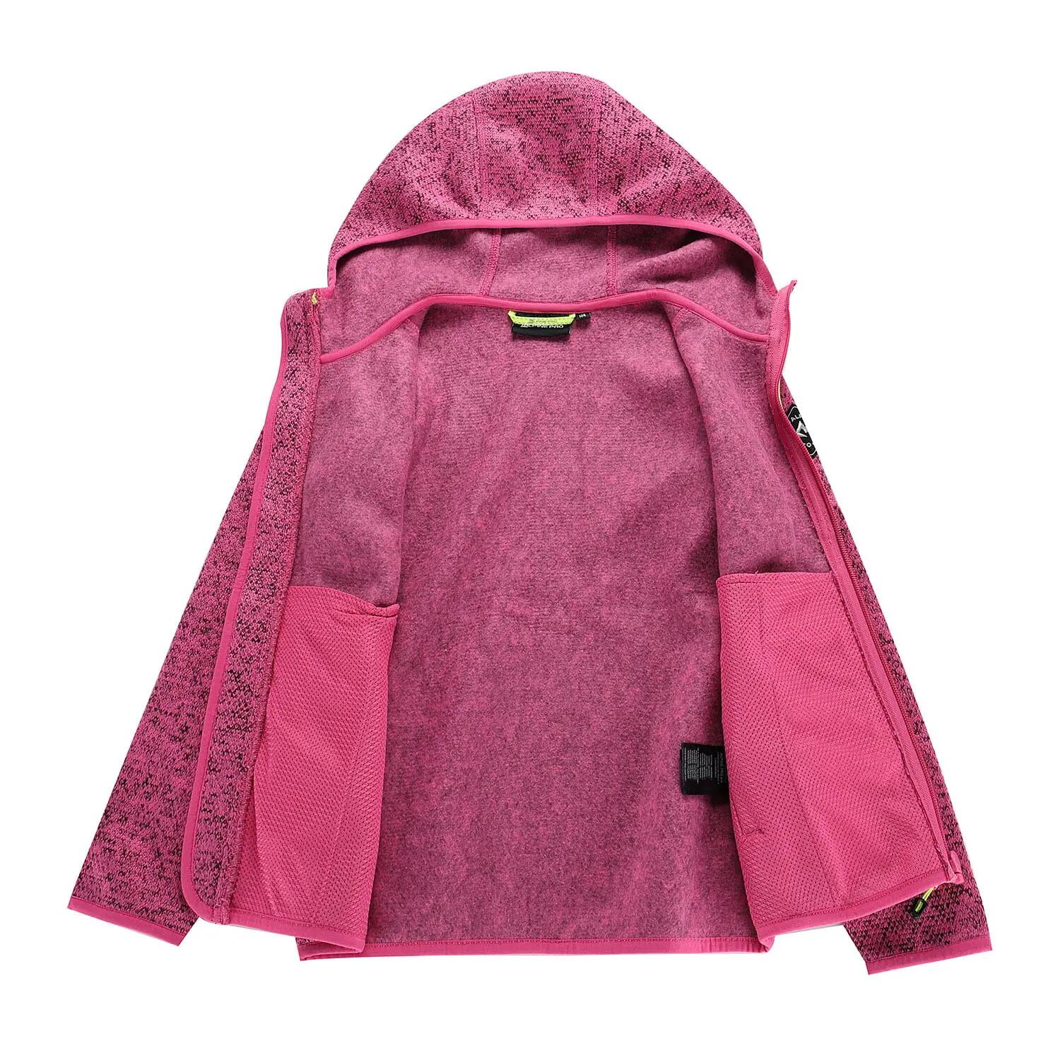 Bluza dziecięca polarowa z kapturem Alpine Pro Zego 2 3/7