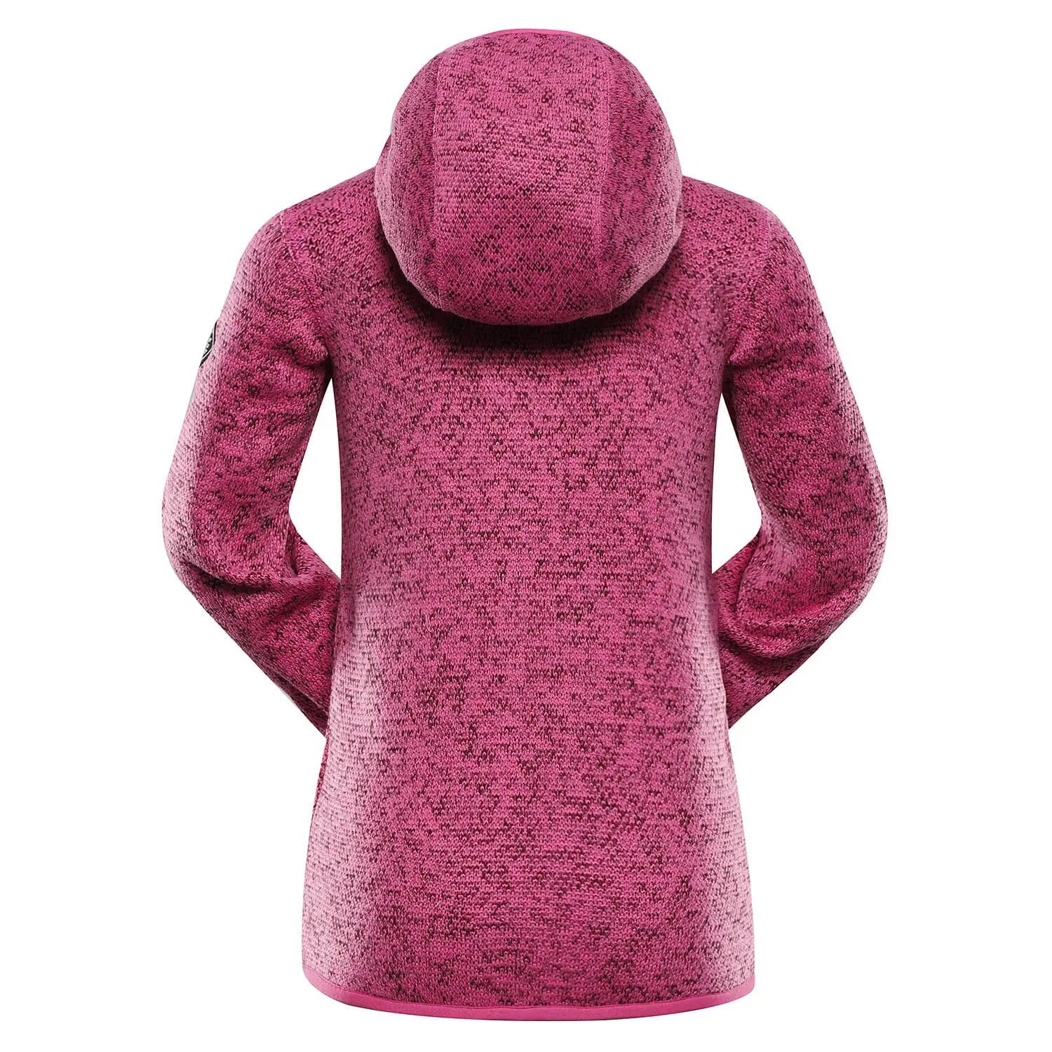 Bluza dziecięca polarowa z kapturem Alpine Pro Zego 2 2/7