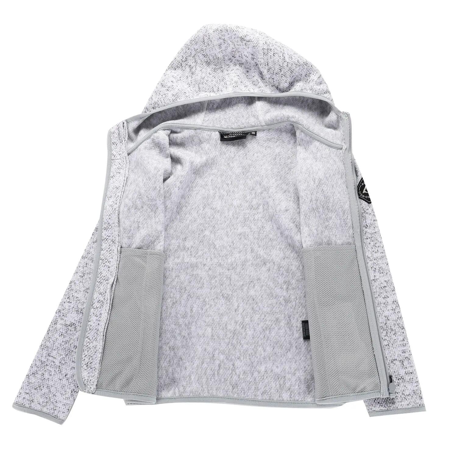 Bluza dziecięca polarowa z kapturem Alpine Pro Zego 2 3/7