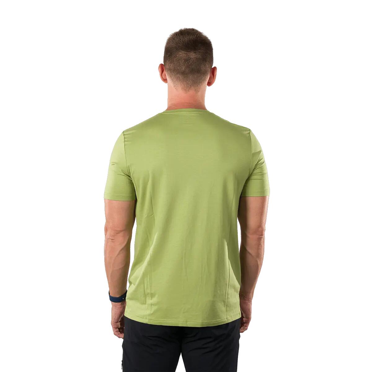 Pánské outdoorové tričko z jemného materiálu s bambusovou směsí ROQUE 3/4