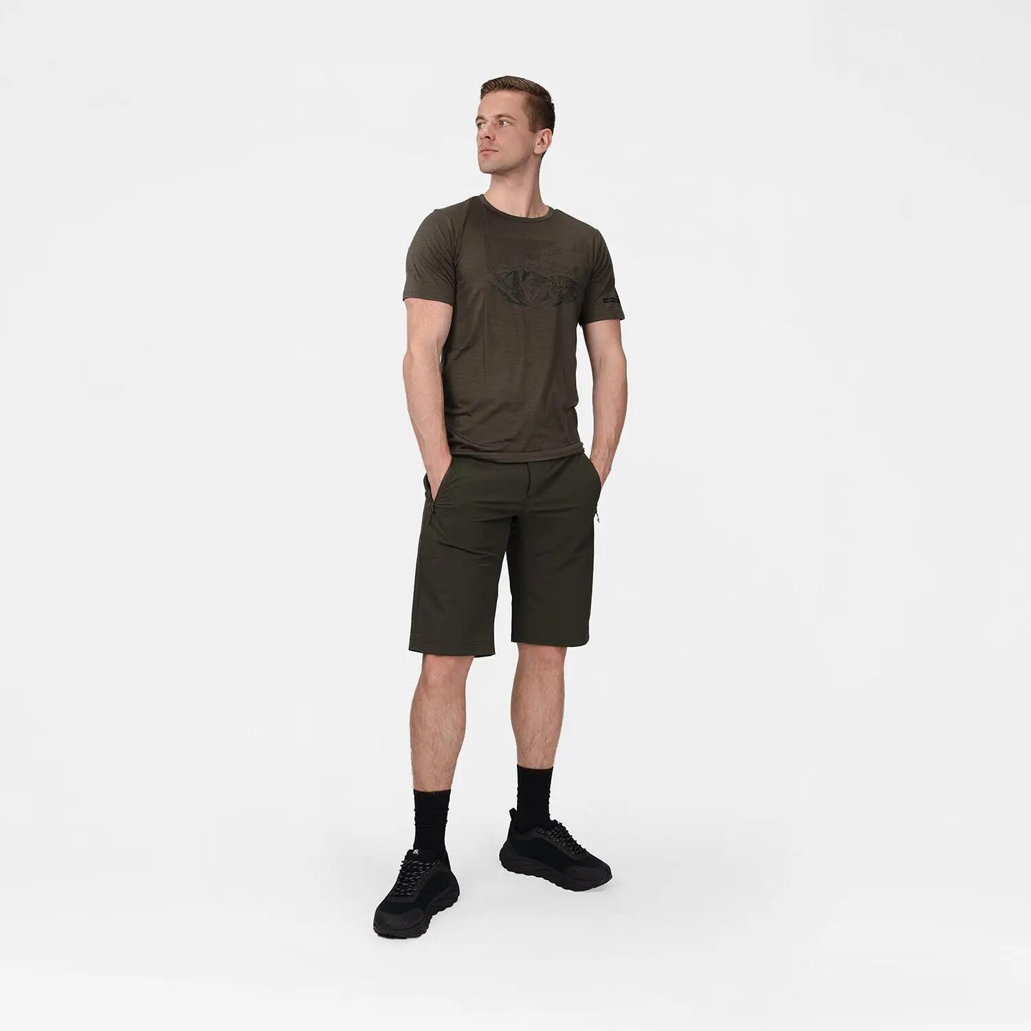 Pánské merino turistické tričko - JIMEN 3/5