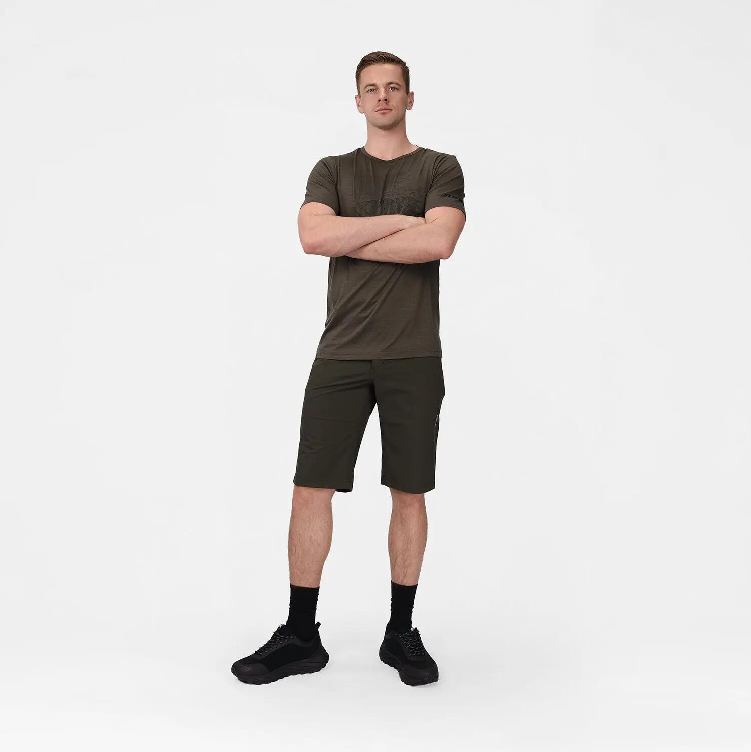 Pánské merino turistické tričko - JIMEN 2/5