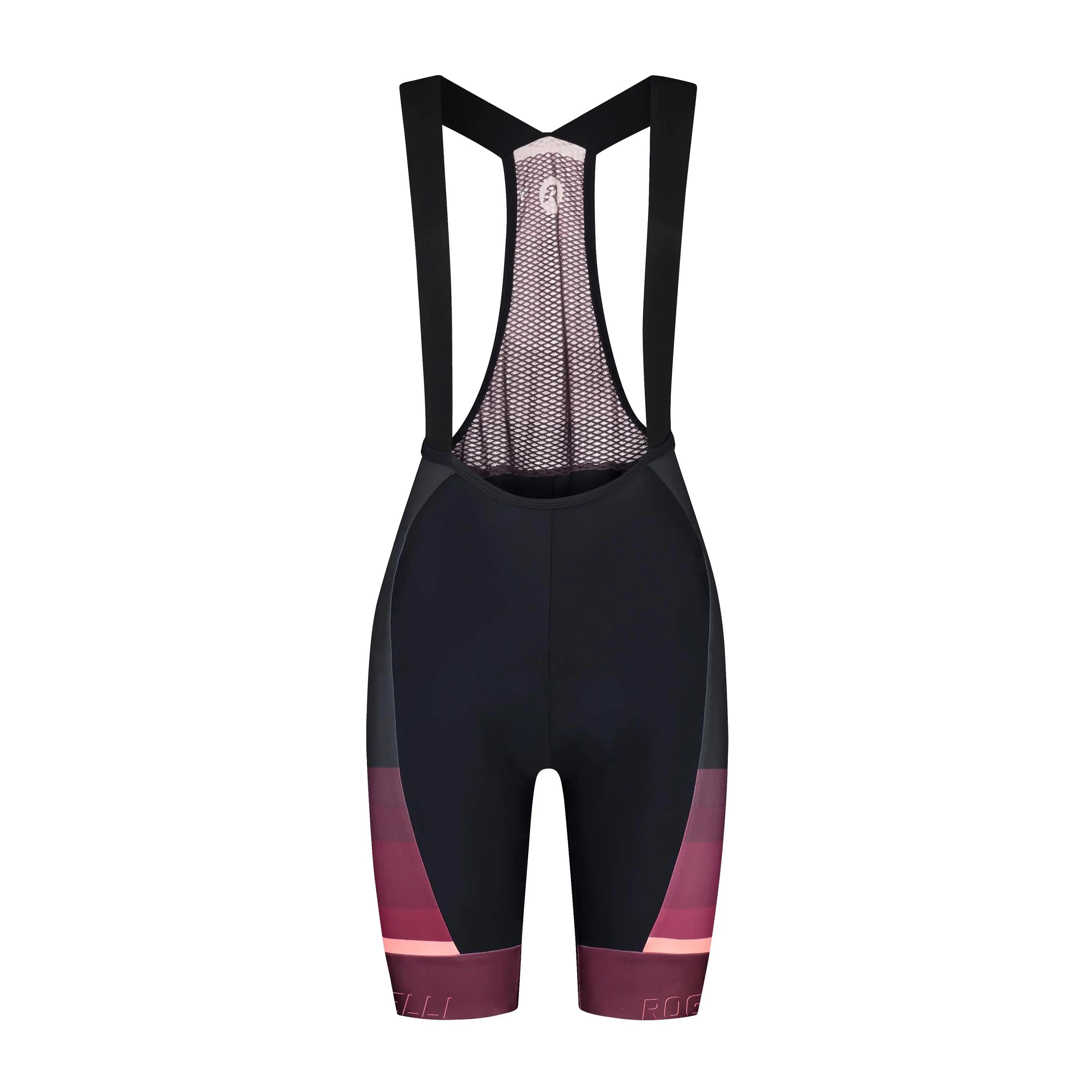 Spodenki rowerowe damskie Rogelli Impress II z szelkami 2/7