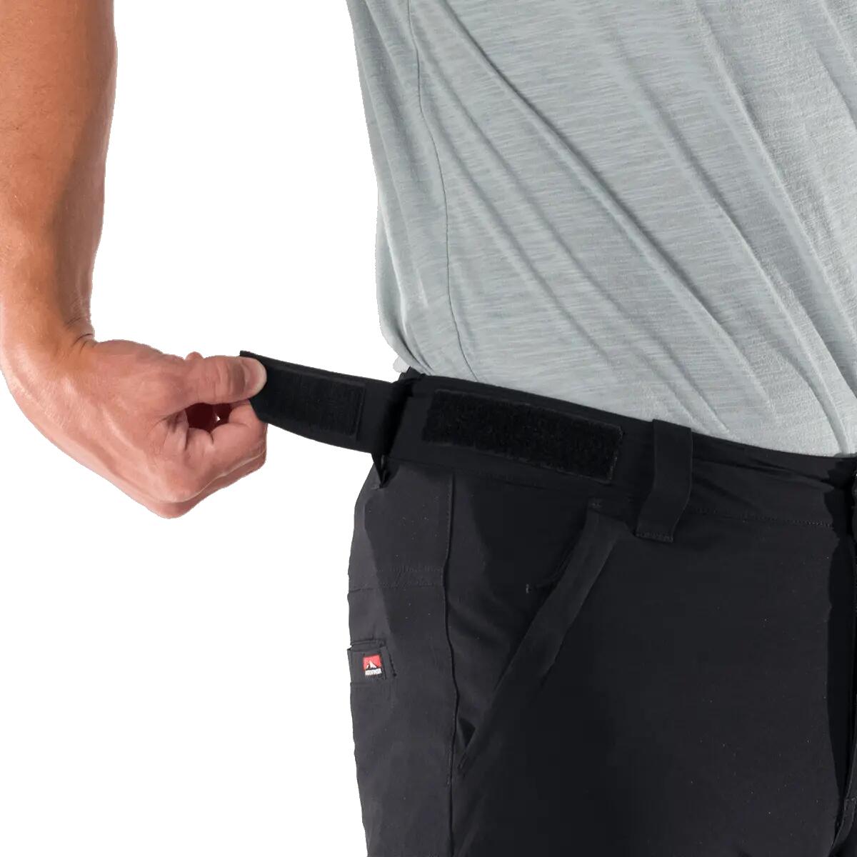 Pánské turistické kalhoty lehké 4-Way Stretch vodoodpudivé OCTAVIO 7/10