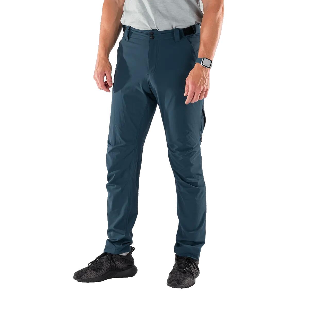 Pánské turistické kalhoty lehké 4-Way Stretch vodoodpudivé OCTAVIO 5/11