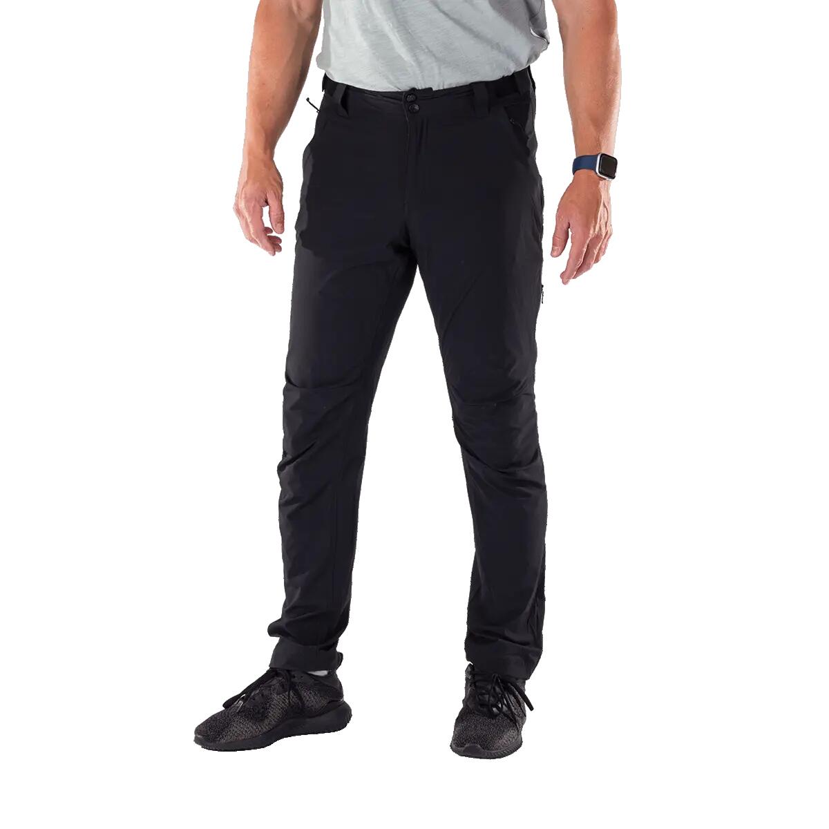 Pánské turistické kalhoty lehké 4-Way Stretch vodoodpudivé OCTAVIO 5/10
