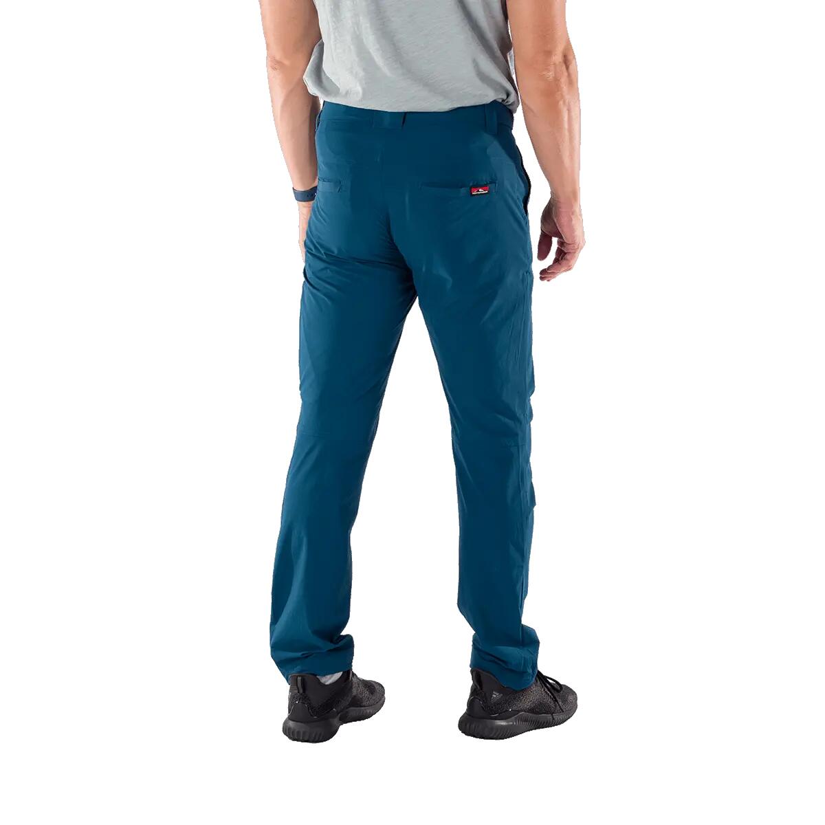 Pánské turistické kalhoty lehké 4-Way Stretch vodoodpudivé OCTAVIO 4/10