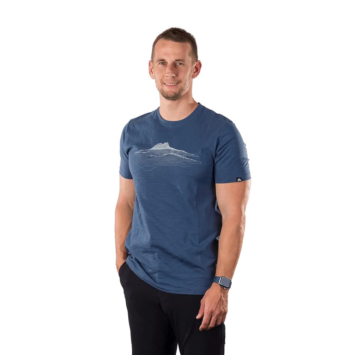 Pánské turistické tričko z organic cotton - JACINT 4/4