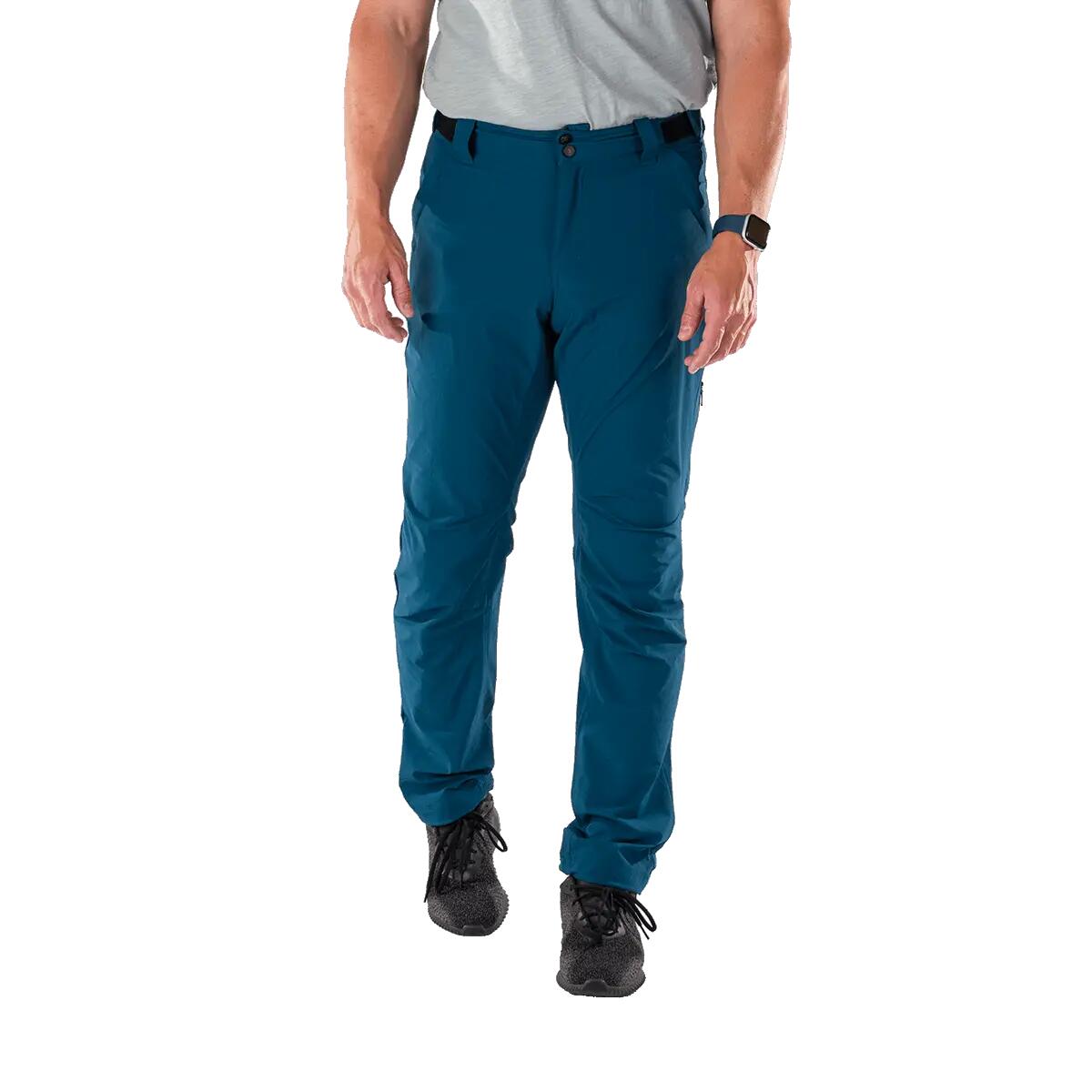 Pánské turistické kalhoty lehké 4-Way Stretch vodoodpudivé OCTAVIO 2/10