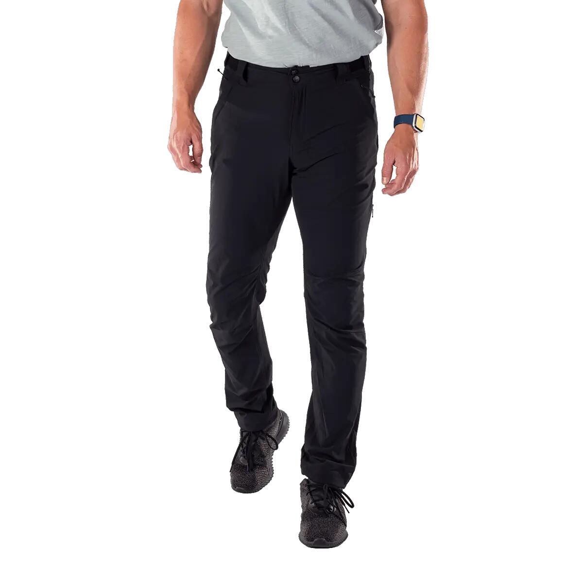 Pánské turistické kalhoty lehké 4-Way Stretch vodoodpudivé OCTAVIO 2/10