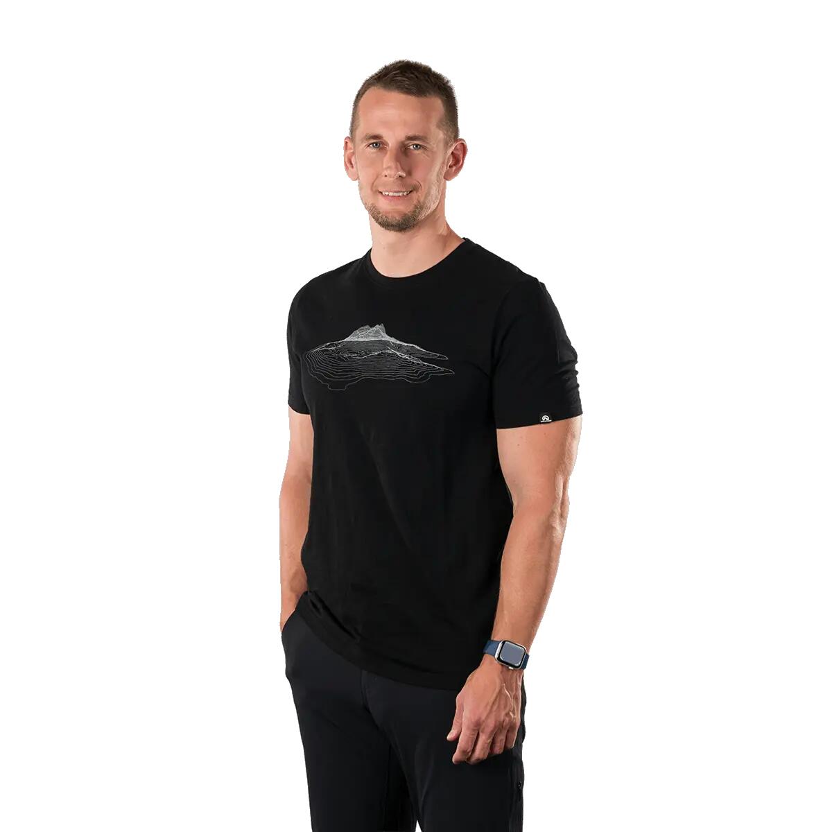 Pánské turistické tričko z organic cotton - JACINT 4/4