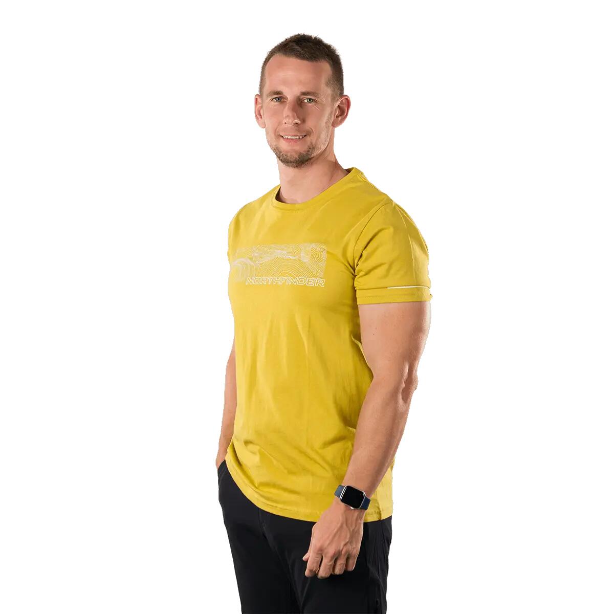 Pánské turistické tričko z organic cotton - AMAD 4/4