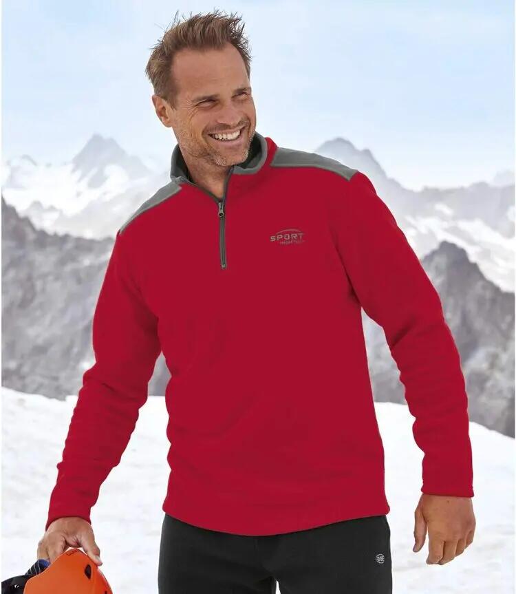 3er-Pack Microfleece-Pullover Sport 3/7