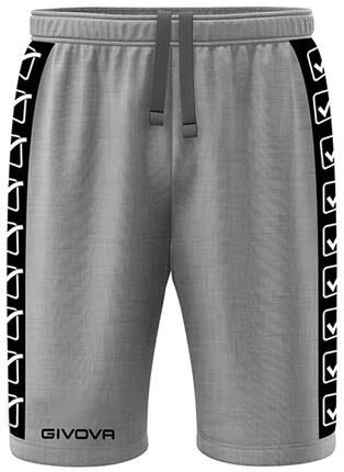 Givova Terry Band Short de sport gris clair