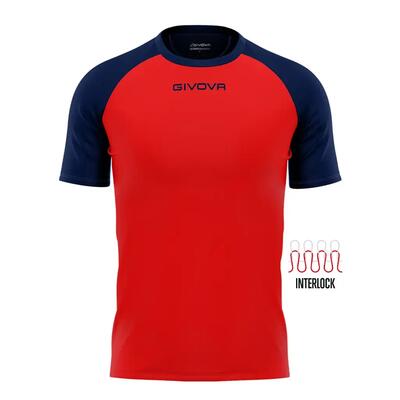Givova shirt met vergrendelbare kraag