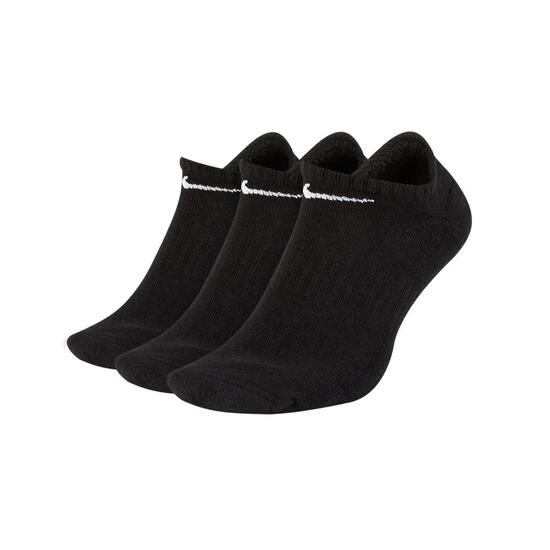 Nike Everyday Cushioned No-show Socken 3er-Pack Weiß
