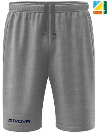Sportbermuda Givova Friend Grey Melange 2xl