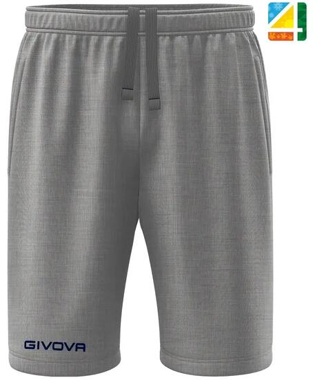 Sportbermuda Givova Friend Grey Melange 2xl
