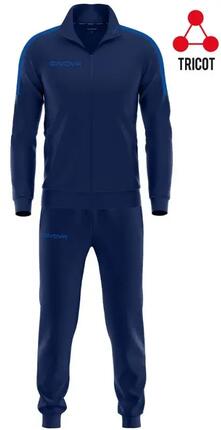Ensemble De Survêtement TUTA REVOLUTION Homme (Bleu Marine Foncé / Bleu)