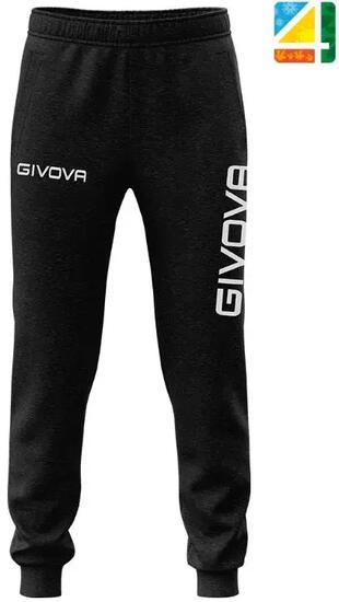 Spodnie dresowe Givova Pants Big Logo Czarne