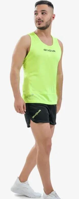 Kit Givova New York, Galben Fluo/Negru, XS 3/5