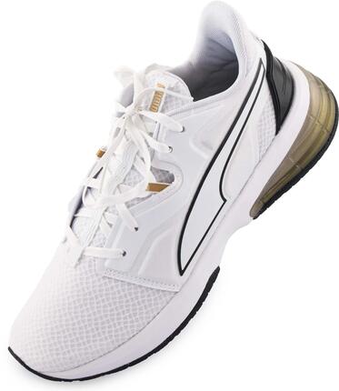 Damessportschoenen Puma Wms Lvl-up Xt Moto Urban Wit Zwart Wit