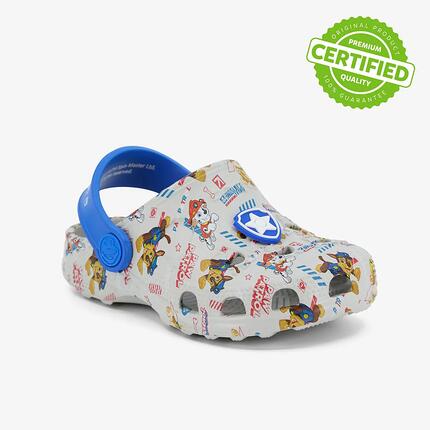 Zuecos Marshall, Chase Diseño Patrulla Canina Verano para Niños/Niñas Blanco,