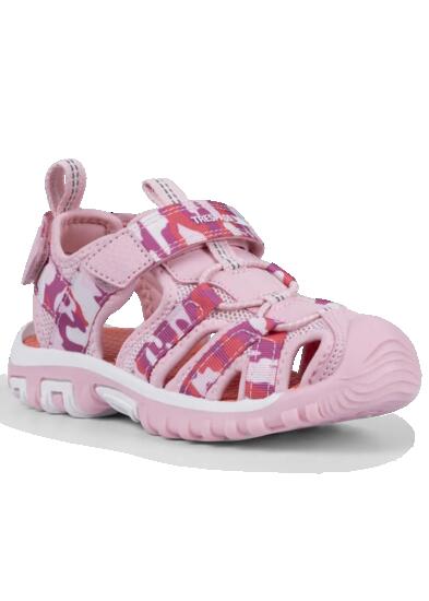 Trespass Jaime - Sandale Mixte Enfant Rose