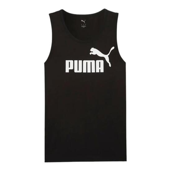 Maillot de corps Puma Ess No. 1 Logo Tank, Noir, Hommes