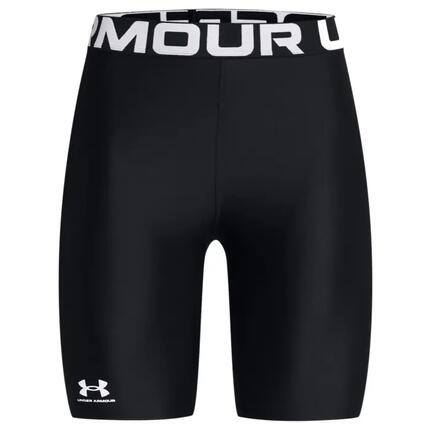 Short long Under Armour HeatGear® Cycliste pour femme Noir