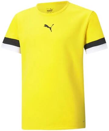 T-shirt da calcio junior puma arancione