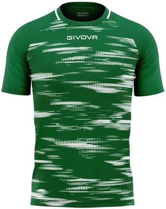 Givova Pixel T-shirt de sport bleu-jaune