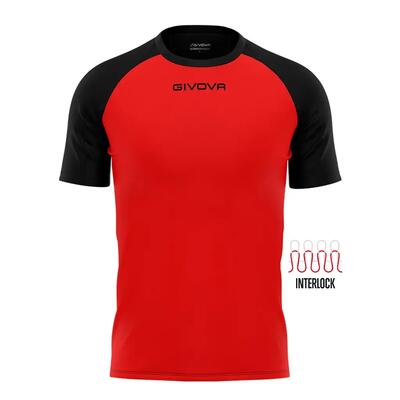 Givova shirt met vergrendelbare kraag