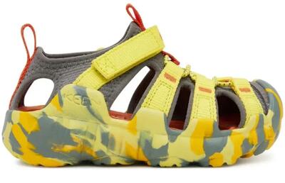 Keen jr hyperport h2 kinderschoenen evening primrose/staalgrijs geel