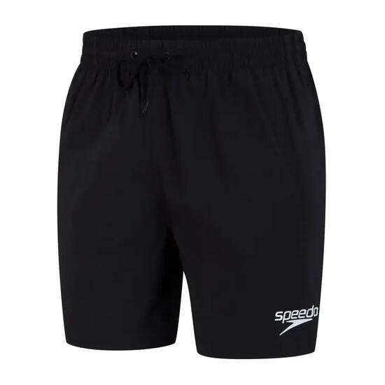 Short de bain Speedo Essential 16 pouces pour homme - Noir - Taille XL