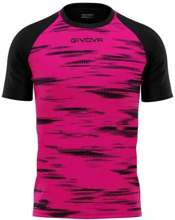 Givova Pixel T-shirt de sport bleu-jaune