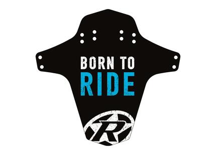Reverse Mudfender Born To Ride Schwarz-Neongrün