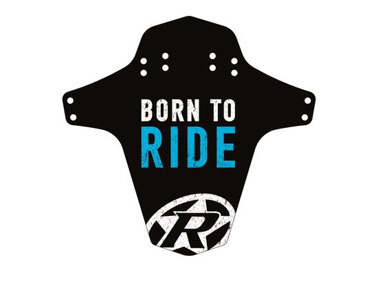 Reverse Mudfender Born To Ride Schwarz-Neongrün