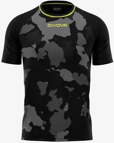 T-shirt Homme Givova Army Noir-gris Noir
