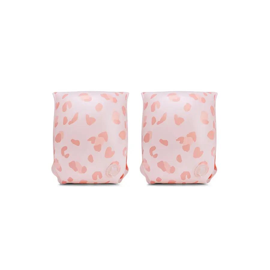 Swim Essentials Armbanden - Oud Roze - Luipaard 6/7