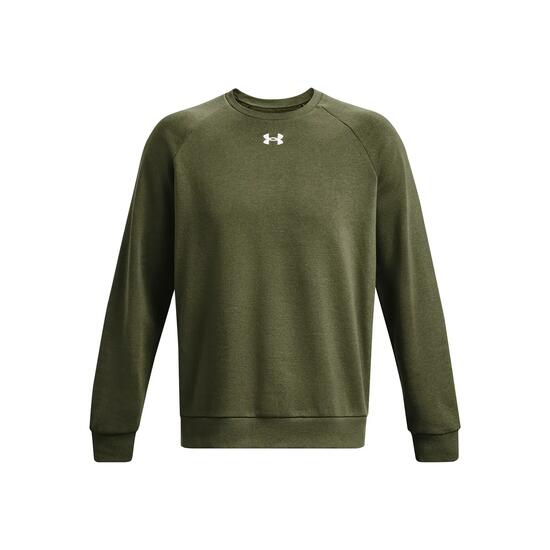 Herren-Sweatshirt Under Armour Rival Fleece Crew Grün