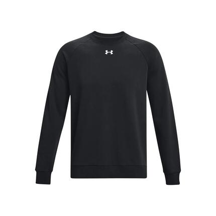 Herren-Sweatshirt Under Armour Rival Fleece Crew Schwarz Schwarz